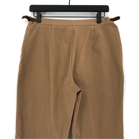 VTG RALPH LAUREN Trouser Straight Pant Tan 10 - Picture 10 of 11